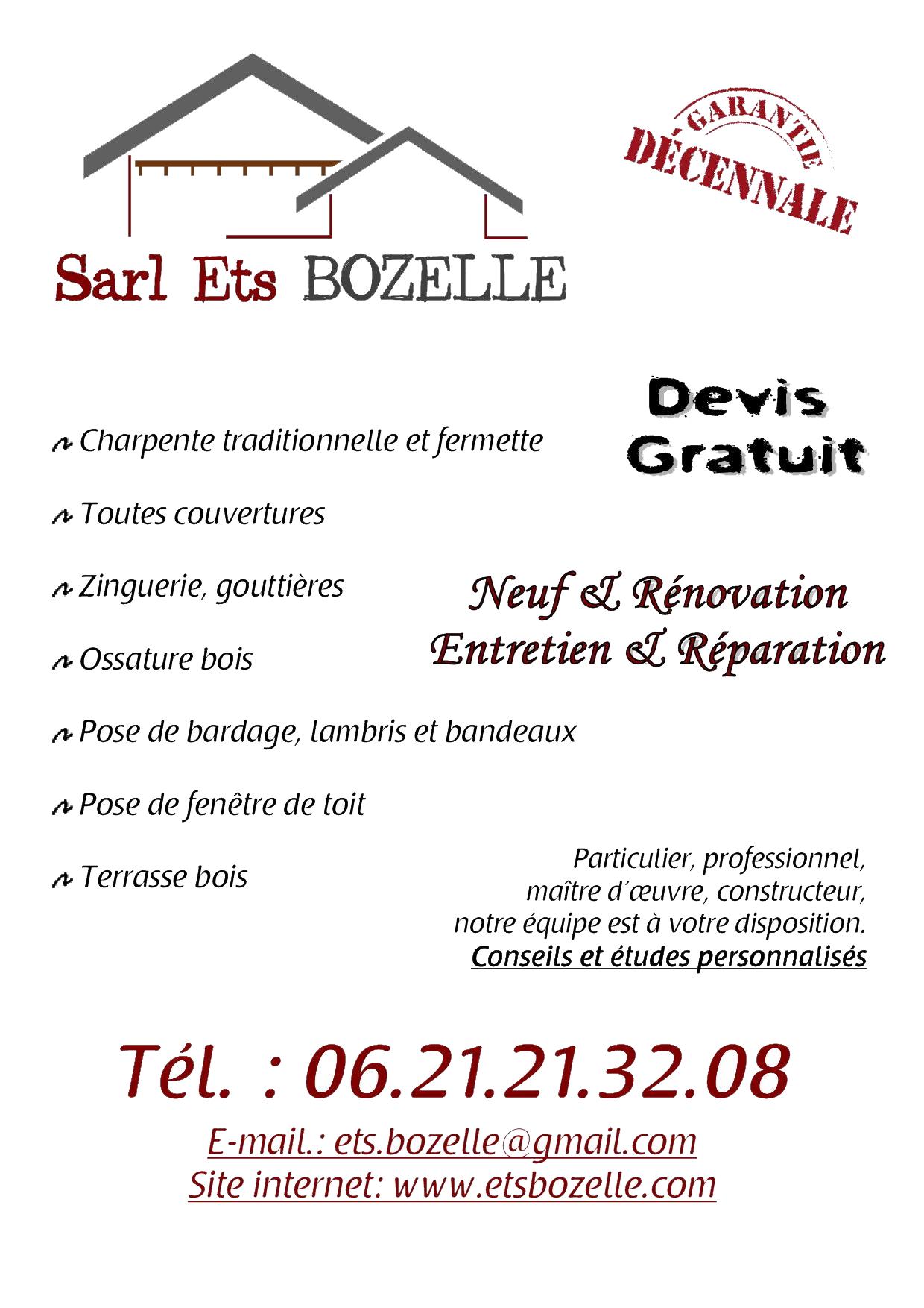 Affiche ets bozelle louens